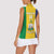 Custom Saint Vincent and the Grenadines Football Women Sleeveless Polo Shirt Go Champions Vincy Heat - Wonder Print Shop