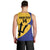 Custom Barbados Football Men Tank Top Go Champions Bajan Tridents