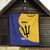 Custom Barbados Football Quilt Go Champions Bajan Tridents - Wonder Print Shop