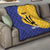 Custom Barbados Football Quilt Go Champions Bajan Tridents - Wonder Print Shop