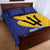 Custom Barbados Football Quilt Bed Set Go Champions Bajan Tridents - Wonder Print Shop