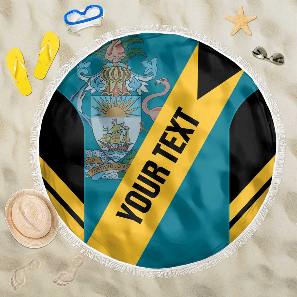 Custom Bahamas Football Beach Blanket Go Bahamian Slayersz