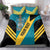 Custom Bahamas Football Bedding Set Go Bahamian Slayersz