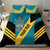 Custom Bahamas Football Bedding Set Go Bahamian Slayersz