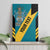 Custom Bahamas Football Canvas Wall Art Go Bahamian Slayersz - Wonder Print Shop