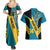 Custom Bahamas Football Couples Matching Summer Maxi Dress and Hawaiian Shirt Go Bahamian Slayersz