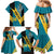 Custom Bahamas Football Family Matching Mermaid Dress and Hawaiian Shirt Go Bahamian Slayersz - Wonder Print Shop