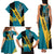 Custom Bahamas Football Family Matching Tank Maxi Dress and Hawaiian Shirt Go Bahamian Slayersz - Wonder Print Shop