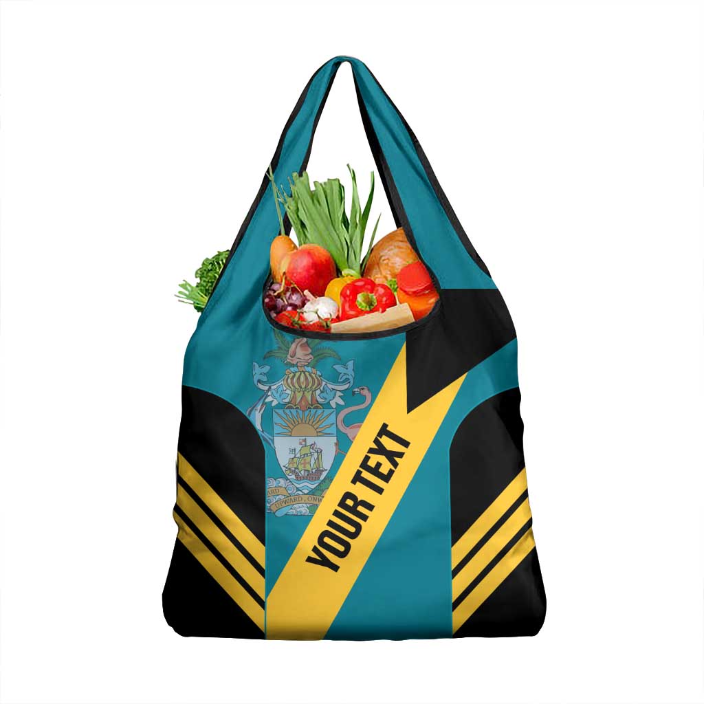 Custom Bahamas Football Grocery Bag Go Bahamian Slayersz