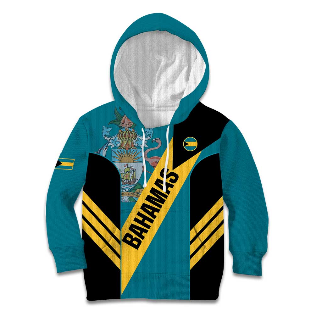 Custom Bahamas Football Kid Hoodie Go Bahamian Slayersz - Wonder Print Shop