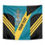 Custom Bahamas Football Tapestry Go Bahamian Slayersz - Wonder Print Shop