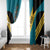 Custom Bahamas Football Window Curtain Go Bahamian Slayersz - Wonder Print Shop