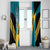 Custom Bahamas Football Window Curtain Go Bahamian Slayersz - Wonder Print Shop