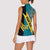 Custom Bahamas Football Women Sleeveless Polo Shirt Go Bahamian Slayersz - Wonder Print Shop