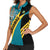 Custom Bahamas Football Women Sleeveless Polo Shirt Go Bahamian Slayersz - Wonder Print Shop