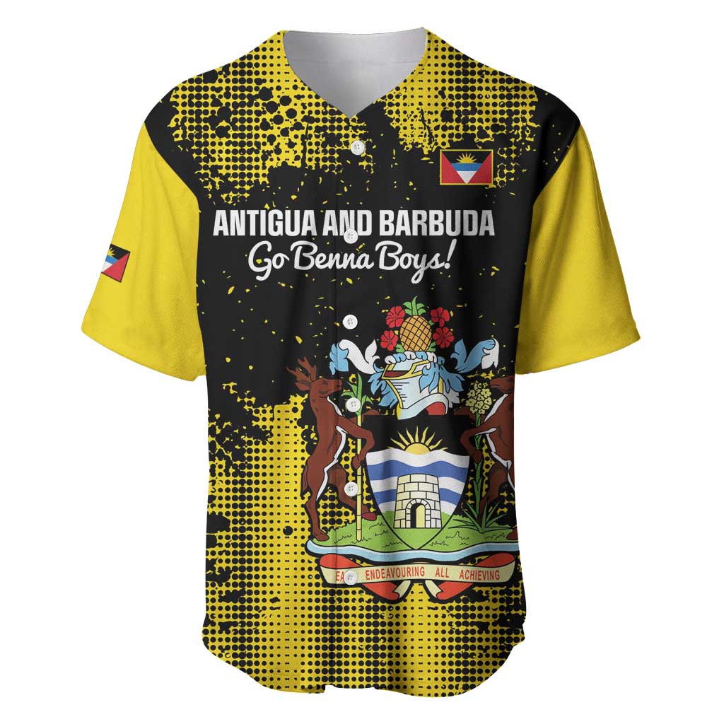 Custom Antigua and Barbuda Football Baseball Jersey Go Benna Boys