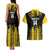 Custom Antigua and Barbuda Football Couples Matching Tank Maxi Dress and Hawaiian Shirt Go Benna Boys