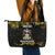 Custom Antigua and Barbuda Football Leather Tote Bag Go Benna Boys