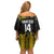 Custom Antigua and Barbuda Football Off Shoulder Short Dress Go Benna Boys - Wonder Print Shop