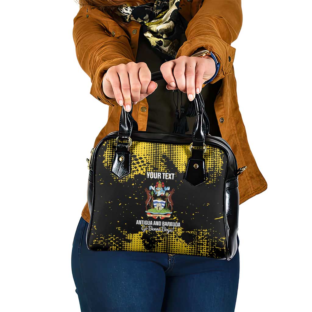 Custom Antigua and Barbuda Football Shoulder Handbag Go Benna Boys - Wonder Print Shop