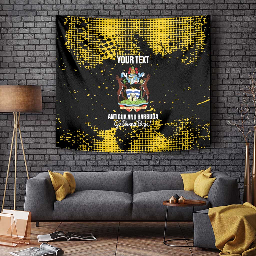 Custom Antigua and Barbuda Football Tapestry Go Benna Boys - Wonder Print Shop