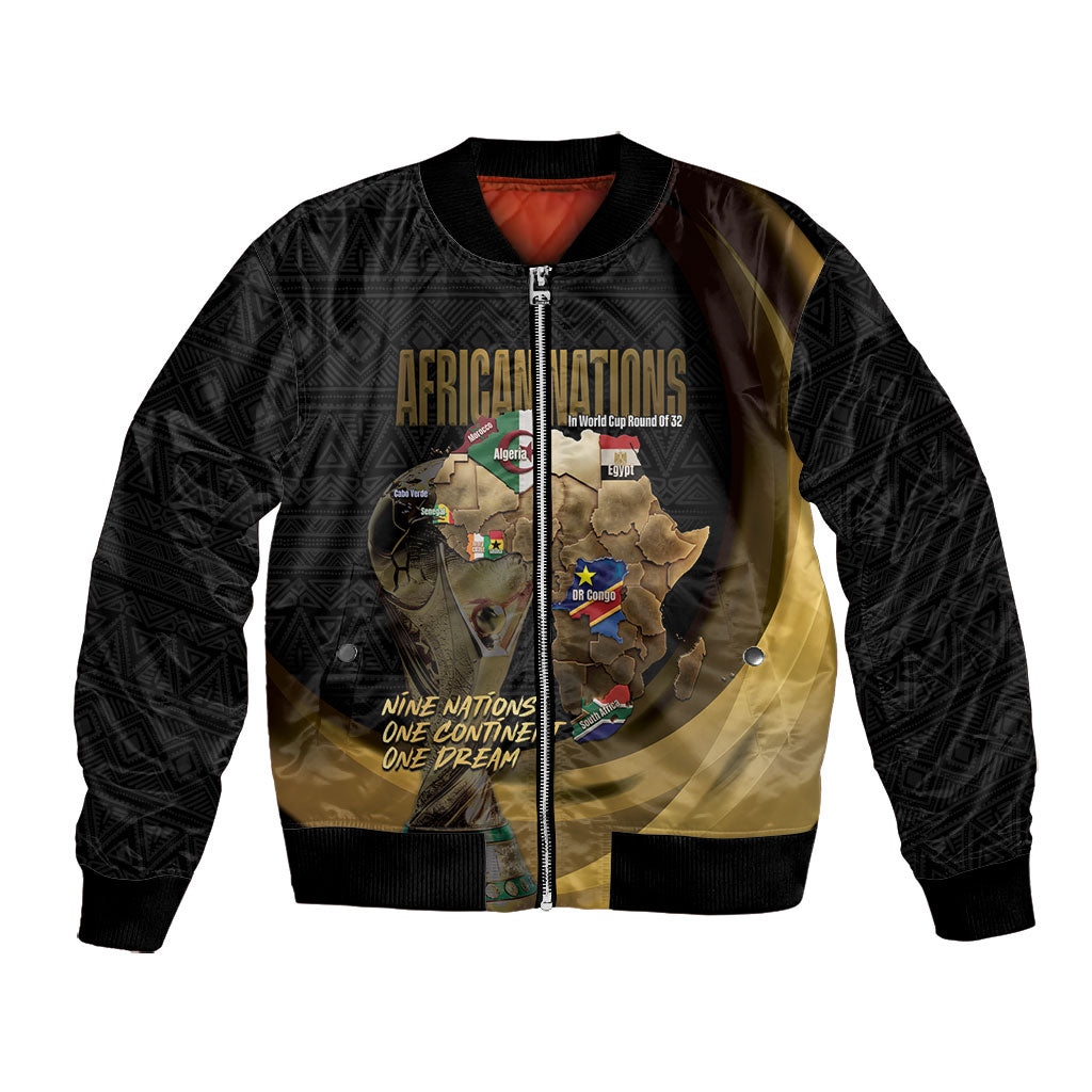 African Nations 2026 World Football Custom Bomber Jacket We All Make History