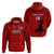 Custom Haiti Football Hoodie Les Grenadieres 2023 World Cup Red Version - Wonder Print Shop