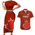 Canada Soccer Couples Matching Short Sleeve Bodycon Dress and Hawaiian Shirt Go Canucks Maple Leaf 2023 World Cup - Wonder Print Shop