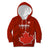 Canada Soccer Kid Hoodie Go Canucks Maple Leaf 2023 World Cup - Wonder Print Shop