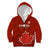 Canada Soccer Kid Hoodie Go Canucks Maple Leaf 2023 World Cup - Wonder Print Shop