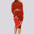 Canada Soccer Long Sleeve Bodycon Dress Go Canucks Maple Leaf 2023 World Cup - Wonder Print Shop