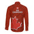 Canada Soccer Long Sleeve Button Shirt Go Canucks Maple Leaf 2023 World Cup - Wonder Print Shop