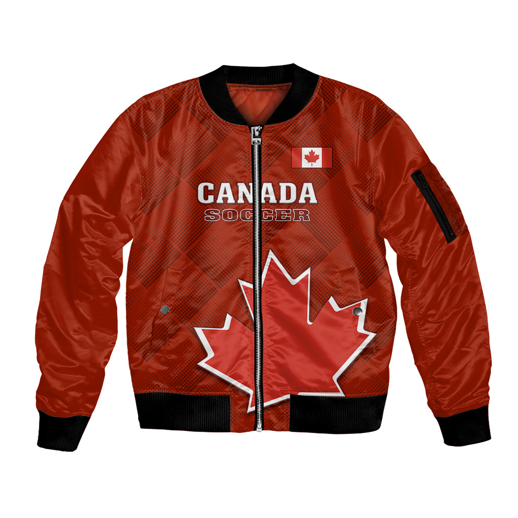 custom-canada-soccer-sleeve-zip-bomber-jacket-go-canucks-maple-leaf-2023-world-cup