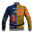 France And Australia Rugby Baseball Jacket 2023 World Cup Le Bleus Wallabies Together - Wonder Print Shop