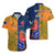 France And Australia Rugby Hawaiian Shirt 2023 World Cup Le Bleus Wallabies Together - Wonder Print Shop