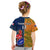 Custom France And Australia Rugby Kid T Shirt 2023 World Cup Le Bleus Wallabies Together - Wonder Print Shop