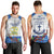 Fiji Holy Cross College Men Tank Top Happy 50th Anniversary Fijian Tagimoucia Tapa Pattern - Wonder Print Shop