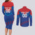 Custom Baseball Cuba 2024 Couples Matching Long Sleeve Bodycon Dress and Long Sleeve Button Shirt Cuban Trogon - Dynamic Style - Wonder Print Shop