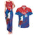 Custom Baseball Cuba 2024 Couples Matching Tank Maxi Dress and Hawaiian Shirt Cuban Trogon - Dynamic Style - Wonder Print Shop