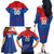 Custom Baseball Cuba 2024 Family Matching Off The Shoulder Long Sleeve Dress and Hawaiian Shirt Cuban Trogon - Dynamic Style - Wonder Print Shop