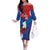 Custom Baseball Cuba 2024 Family Matching Off The Shoulder Long Sleeve Dress and Hawaiian Shirt Cuban Trogon - Dynamic Style - Wonder Print Shop