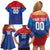 Custom Baseball Cuba 2024 Family Matching Off Shoulder Short Dress and Hawaiian Shirt Cuban Trogon - Dynamic Style - Wonder Print Shop