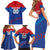 Custom Baseball Cuba 2024 Family Matching Short Sleeve Bodycon Dress and Hawaiian Shirt Cuban Trogon - Dynamic Style - Wonder Print Shop