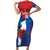 Custom Baseball Cuba 2024 Family Matching Short Sleeve Bodycon Dress and Hawaiian Shirt Cuban Trogon - Dynamic Style - Wonder Print Shop