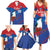 Custom Baseball Cuba 2024 Family Matching Summer Maxi Dress and Hawaiian Shirt Cuban Trogon - Dynamic Style - Wonder Print Shop