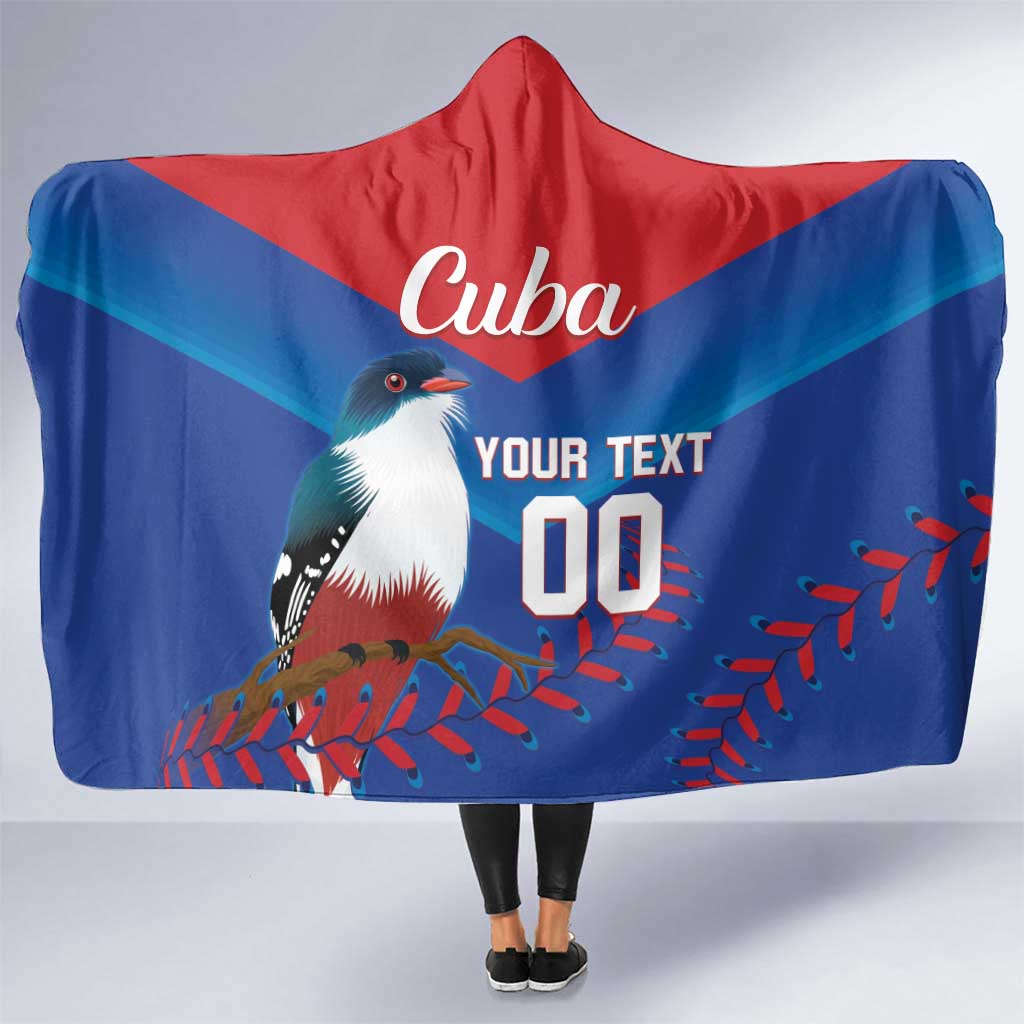 Custom Baseball Cuba 2024 Hooded Blanket Cuban Trogon - Dynamic Style