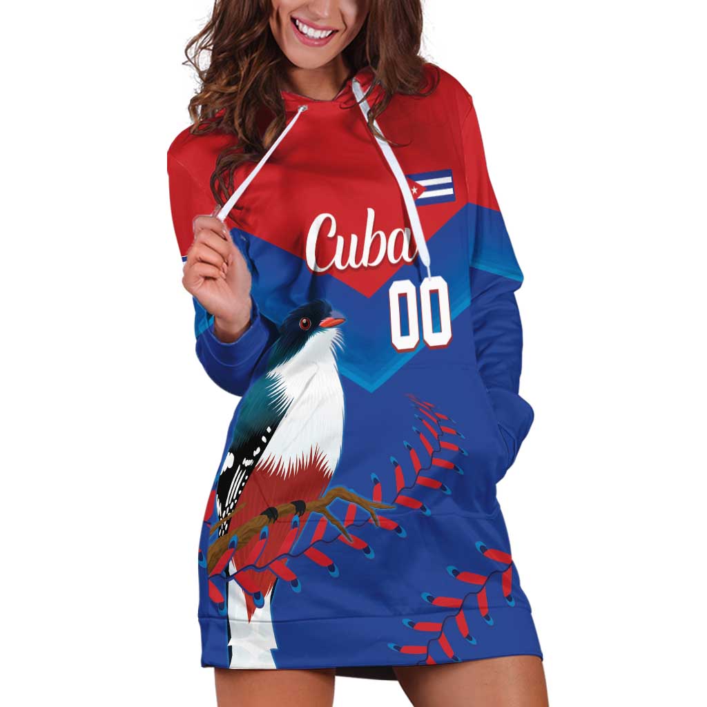 Custom Baseball Cuba 2024 Hoodie Dress Cuban Trogon - Dynamic Style