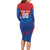 Custom Baseball Cuba 2024 Long Sleeve Bodycon Dress Cuban Trogon - Dynamic Style - Wonder Print Shop