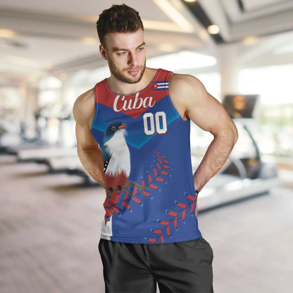 Custom Baseball Cuba 2024 Men Tank Top Cuban Trogon - Dynamic Style - Wonder Print Shop