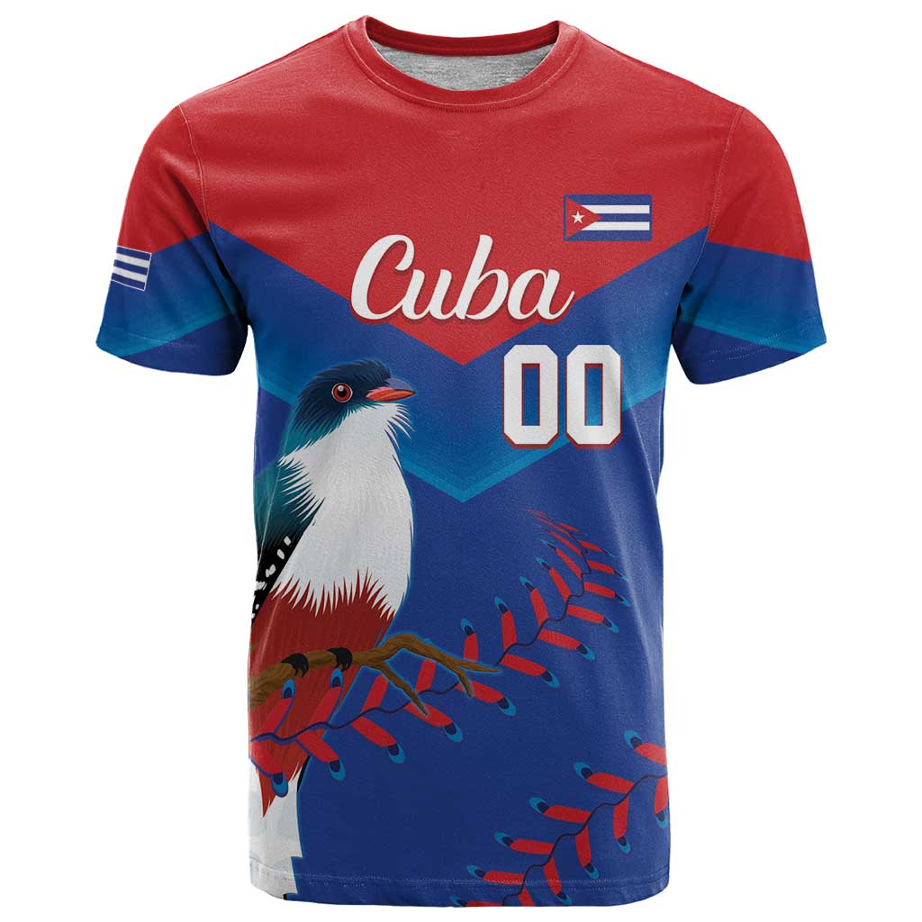 Custom Baseball Cuba 2024 T Shirt Cuban Trogon - Dynamic Style - Wonder Print Shop